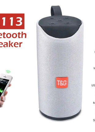 Колонка портативна bluetooth вологостійка jbl tg-113 (аналог)