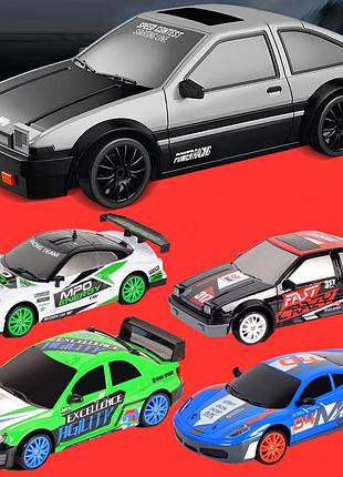 Радіокерована машина для дріфту toyota ae86 (19 см, 15 км/год, змінні колеса, фішки)