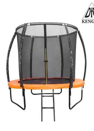 Батут dfc trampoline kengoo ii із сіткою 6ft-bas-bo