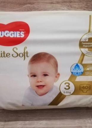 Памперси huggies еліт софт. розмір 3 і 4