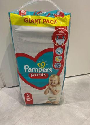 Підгузки - трусики pampers. giant pack. розміри 4,5,62 фото