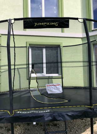 Батут на пружинах jumping 460см2 фото