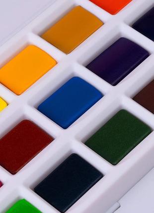 Акварельні фарби miya 18 кольорів акварель подарунковий набір6 фото