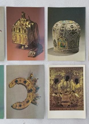 Золотое и серебряное дело древней руси. комплект из 18 открыток2 фото