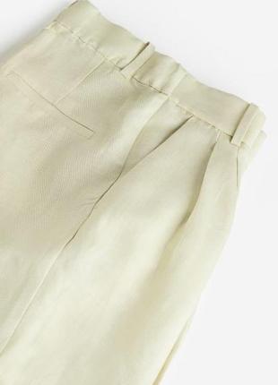 Льняные брюки h&amp;m2 фото