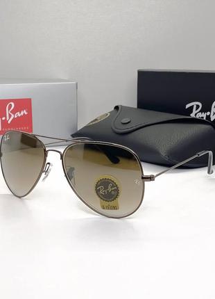 Женские солнцезащитные очки ray ban 3026 aviator (2914)1 фото