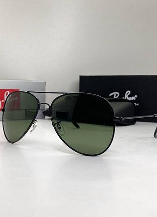 Мужские солнцезащитные очки rb aviator polaroid (2912)