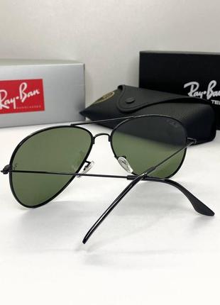 Чоловічі сонцезахисні окуляри rb aviator polaroid (2912)4 фото