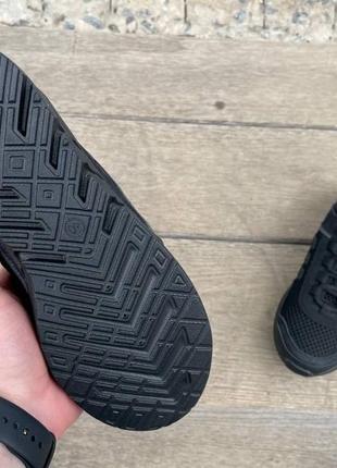 Кросівки літні сітка adidas чорні.6 фото
