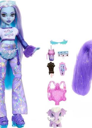 Кукла монстер хай эбби боминейбл з вихованцем monster high abbey bominable yeti hnf64