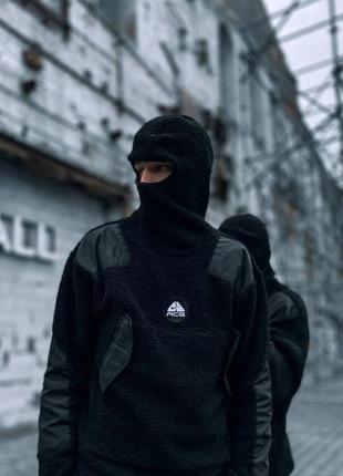 Acg ninja hoodie fleece black