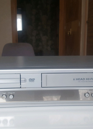 Dvd/vhs видеомагнитофон fhilips dvp3100v