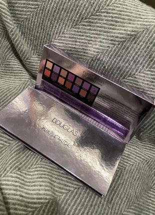 Палетка теней для век douglas purple nudes5 фото