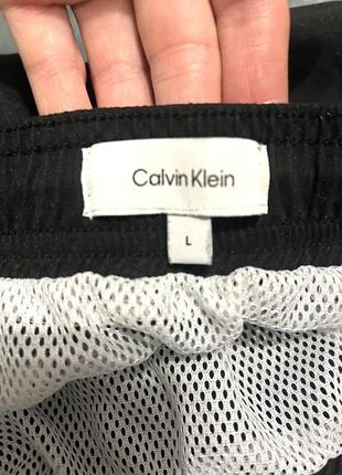 Calvin klein, шорты фирменные мужские, шорты черные4 фото