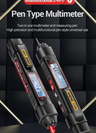 Aneng a3006 тестер мультиметр ac/dc truerms ncv rc live/zero line