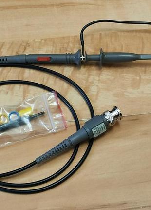 Щуп p6100 до осцилографа на 100mhz з дільником 1:1/1:10