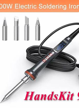 Цифровий паяльник handskit 200 вт, led з регулюванням t 180-480 °