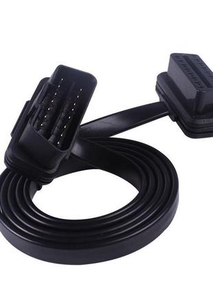Універсальний кабель-подовжувач для obd2 сканеров 16 pin, 0,6 м