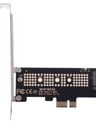 Адаптер m.2 ngff nvme ssd тип 2230/2242/2260/2280 на pci-e x1