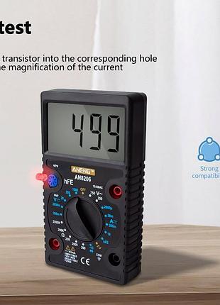 Aneng an8206 міні цифровий мультиметр тестер ac/dc прозвонка 6