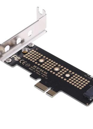 Низькопрофільний 2u адаптер для ssd m.2 ngff nvme на pci-e x1