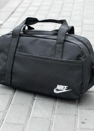 Спортивна сумка nike ego найк сіра тканинна для тренувань та фітнесу4 фото