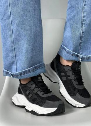 Стильні кросівки комбінація взуттєвого текстилю і екошкіри6 фото