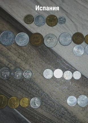 Монеты стран мира 115 штук8 фото