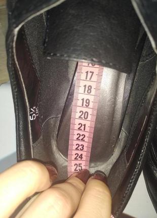 Зручні туфлі осінні, весняні чобітки демісезонні демі на шнурках з натуральної шкіри5 фото