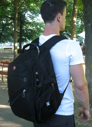 Рюкзак туристичний swiss gear (свіс гір) з ортопедичною спинкою4 фото