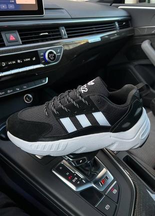 Мужские кроссовки adidas zx 22 boost black white 41-42-43-444 фото