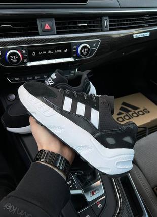Мужские кроссовки adidas zx 22 boost black white 41-42-43-445 фото