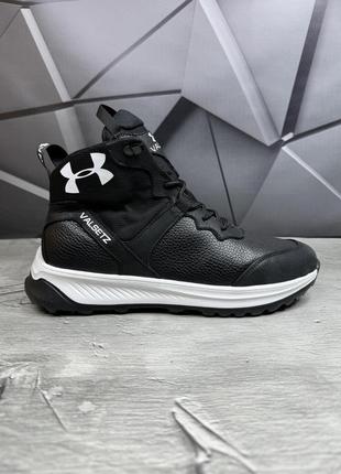 Зимние мужские ботинки under armour black white (мех) 41-43-442 фото