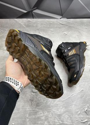 Зимние мужские ботинки salomon black brown (мех) 40-41-42-43-445 фото
