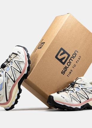 Женские кроссовки salomon xt-quest beige 36-37-38-39-408 фото