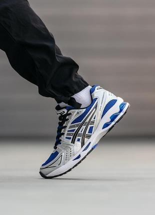 Мужские кроссовки asics gel-kayano 14 silver blue 40-414 фото