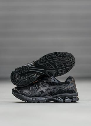 Мужские кроссовки asics gel-kayano 14 black 40-41-42-432 фото