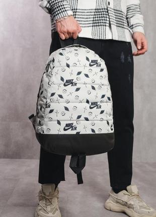 Рюкзак nike white black3 фото