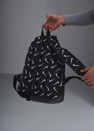 Рюкзак nike black white4 фото