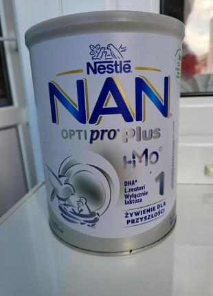 Суха молочна суміш nan (нан) optipro plus 1, 800 г