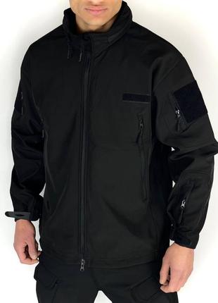 Демісезонна куртка чорна 1112