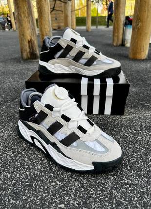 Стильные кроссовки в стиле adidas niteball1 фото
