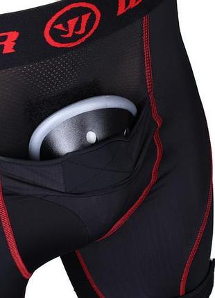 Дитячі компресійні шорти з ракушкою warrior nutt hutt jr