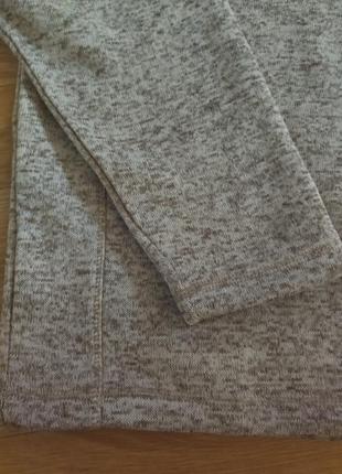 Батал! флисовая кофта внутри с начесом infinity, p. 2хl, замеры на фото.
