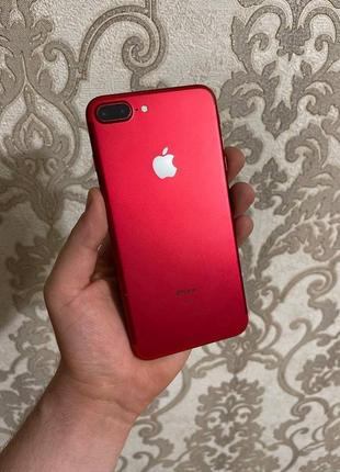 Iphone 7 plus 128gb red neverlock ідеальний стан з гарантією купл