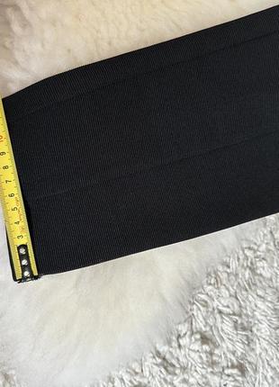 H&m черные эластичные лосины брюки джеггинсы8 фото