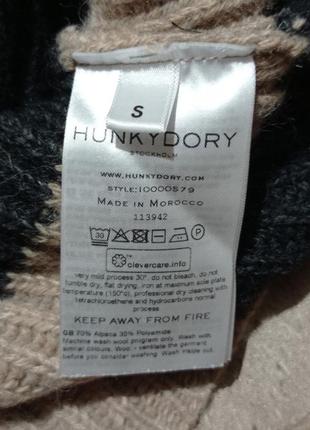 Hunkydory альпака овер сайз oversize данные свитер кофта4 фото