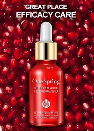 Сироватка з екстрактом граната onespring pomegranate red fresh 15
