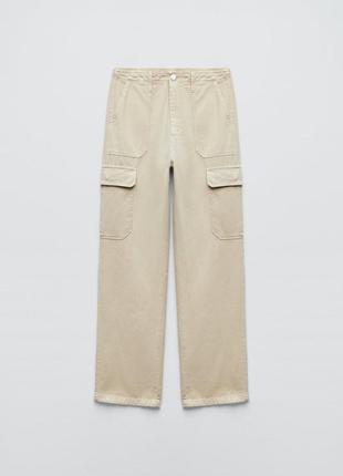 Zara брюки штани карго ,р.405 фото