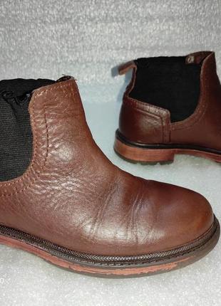 Zara boys collection~черевики челсі 100% натуральна шкіра ~індія р 29 /18,5 см